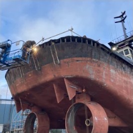 Tug Boat: Dry Dock Monitoring